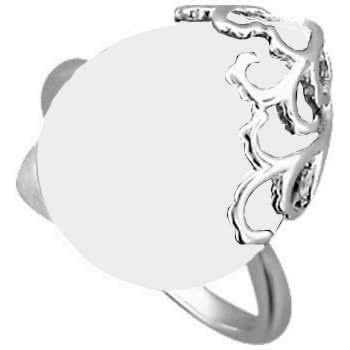 Кольцо с ониксом из серебра